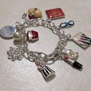 Avon 125 Years Commemorative Charm Bracelet